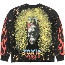 Load image into Gallery viewer, F4120 Toxic World Crewneck Sweatshirt  - Black
