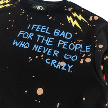 Load image into Gallery viewer, F4120 Toxic World Crewneck Sweatshirt  - Black

