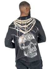 Load image into Gallery viewer, F4121 Sinners Welcome Crewneck Sweatshirt - Black
