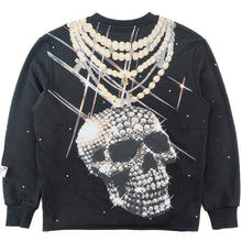 Load image into Gallery viewer, F4121 Sinners Welcome Crewneck Sweatshirt - Black
