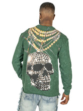 Load image into Gallery viewer, F4121 Sinners Welcome Crewneck Sweatshirt - Green
