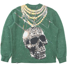 Load image into Gallery viewer, F4121 Sinners Welcome Crewneck Sweatshirt - Green
