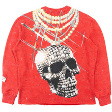 Load image into Gallery viewer, F4121 Sinners Welcome Crewneck Sweatshirt - Red
