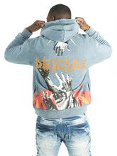 Load image into Gallery viewer, Fleece Hoodie | F4171 Heaven Pull Over - Gray
