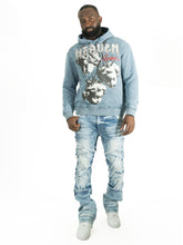 Load image into Gallery viewer, Fleece Hoodie | F4171 Heaven Pull Over - Gray
