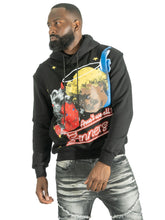 Load image into Gallery viewer, Fleece Hoodie | F4173 Sinners Over Size - Black

