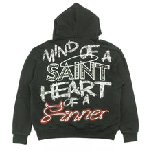 Load image into Gallery viewer, Fleece Hoodie | F4173 Sinners Over Size - Black
