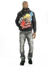 Load image into Gallery viewer, Fleece Hoodie | F4173 Sinners Over Size - Black
