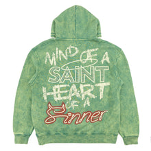 Load image into Gallery viewer, Fleece Hoodie | F4173 Sinners Over Size - Green
