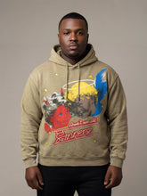 Load image into Gallery viewer, Fleece Hoodie | F4173 Sinners Over Size - Mocha
