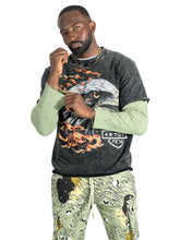 Load image into Gallery viewer, Sweatshirt|F4225 "Loyal To Few" Long Sleeves - Olive
