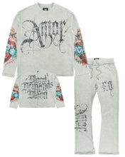 Load image into Gallery viewer, Set | F4226 Amor Jogging Set - Gray
