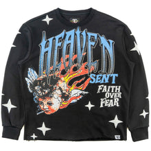 Load image into Gallery viewer, F4330 Heaven Sent Crewneck Sweatshirt - Black
