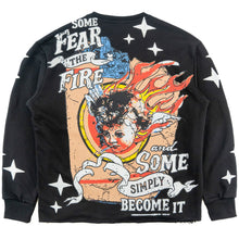 Load image into Gallery viewer, F4330 Heaven Sent Crewneck Sweatshirt - Black
