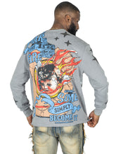 Load image into Gallery viewer, F4330 Heaven Sent Crewneck Sweatshirt - Gray
