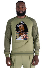 Load image into Gallery viewer, F4359 Frost Blow Sweatshirt- Olive
