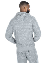 Load image into Gallery viewer, F4378 Baroque Burn Out Terry Set - Gray
