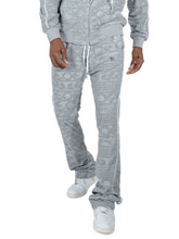 Load image into Gallery viewer, F4378 Baroque Burn Out Terry Set - Gray

