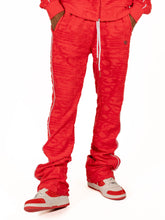Load image into Gallery viewer, F4378 Baroque Burn Out Terry Set - Red
