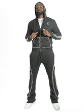 Load image into Gallery viewer, Set | F5245 Blind Faith Hoodie Set - Black
