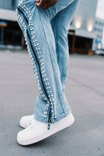 Load image into Gallery viewer, Set | F5245 Blind Faith Hoodie Set - Blue
