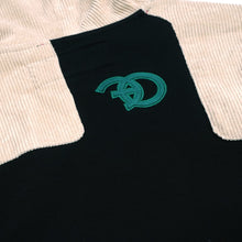 Load image into Gallery viewer, F5755 MonaLisa Corduroy Hoodie - Black
