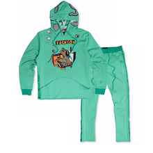 Load image into Gallery viewer, F5766 Frost High Fashion Fleece Set - Green
