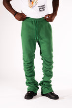 Load image into Gallery viewer, F6220 Malik Stacked Sweatpants - Green
