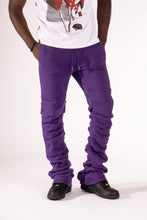 Load image into Gallery viewer, F6220 Malik Stacked Sweatpants - Purple
