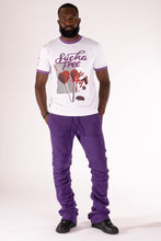 Load image into Gallery viewer, F6220 Malik Stacked Sweatpants - Purple
