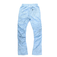Load image into Gallery viewer, F6464 Monico Nylon Stacked Pants - Blue
