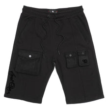 Load image into Gallery viewer, F677 Frost Essential Fleece Shorts - Black

