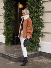 Load image into Gallery viewer, Genuine Shearling Lamb Leather Jacket
