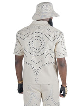 Load image into Gallery viewer, F801 Cashay Vegan Leather Zip-Up Shirt - Oat
