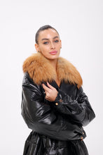 Load image into Gallery viewer, Genuine Gold Fox Fur Freudenberg Comfortemp® Coat
