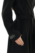 Load image into Gallery viewer, Aria Cashmere Blend Coat in Black
