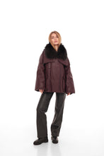 Load image into Gallery viewer, Eloise Genuine Fox Fur Down Coat
