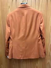 Load image into Gallery viewer, Moda Color Rust Gold Button Double Breasted Turkish Suit

