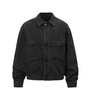 Load image into Gallery viewer, MULTI-POCKET DENIM JACKET
