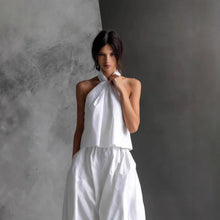 Load image into Gallery viewer, Women's Loose Sleeveless Top &amp; High-Waist Wide-Leg Pants Set – 4 Colors S–XXL

