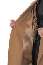 Load image into Gallery viewer, Cambridge Comfort Classic Wraparound Wool Blend Overcoat in Light Camel
