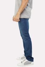 Load image into Gallery viewer, Cruz Men&#39;s Supersoft Denim Blue Stretch Slim Jeans
