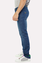 Load image into Gallery viewer, Cruz Men&#39;s Supersoft Denim Blue Stretch Slim Jeans
