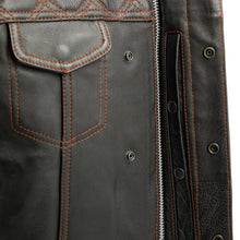 Load image into Gallery viewer, Upside Men's Club Style Leather Vest
