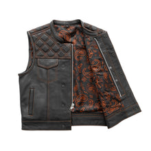 Load image into Gallery viewer, Upside Men's Club Style Leather Vest
