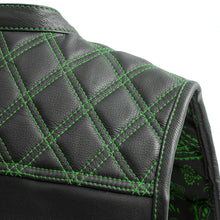 Load image into Gallery viewer, Downside Men's Motorcycle Leather Vest

