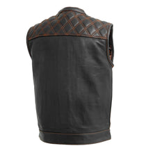 Load image into Gallery viewer, Downside Men's Motorcycle Leather Vest
