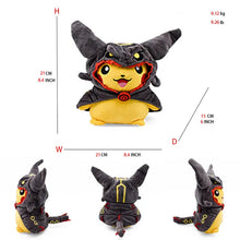 Load image into Gallery viewer, 24 Pcs Pokemon Pikachu Cosplay Toys Charizard Snorlax Garchomp Tyranitar Hydreigon Anime Stuffed Plush Cartoon Peluche Dolls - # BOT&amp;G512610001
