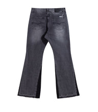 Load image into Gallery viewer, CHARCOAL SPLIT DENIM
