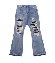 Load image into Gallery viewer, DESTROYED SPLIT DENIM
